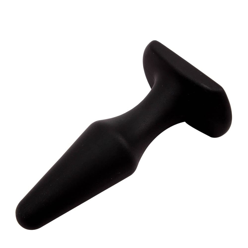 Πρωκτική Σφήνα 10.4 εκ - Black Mont Silicone Plug Medium Μαύρο