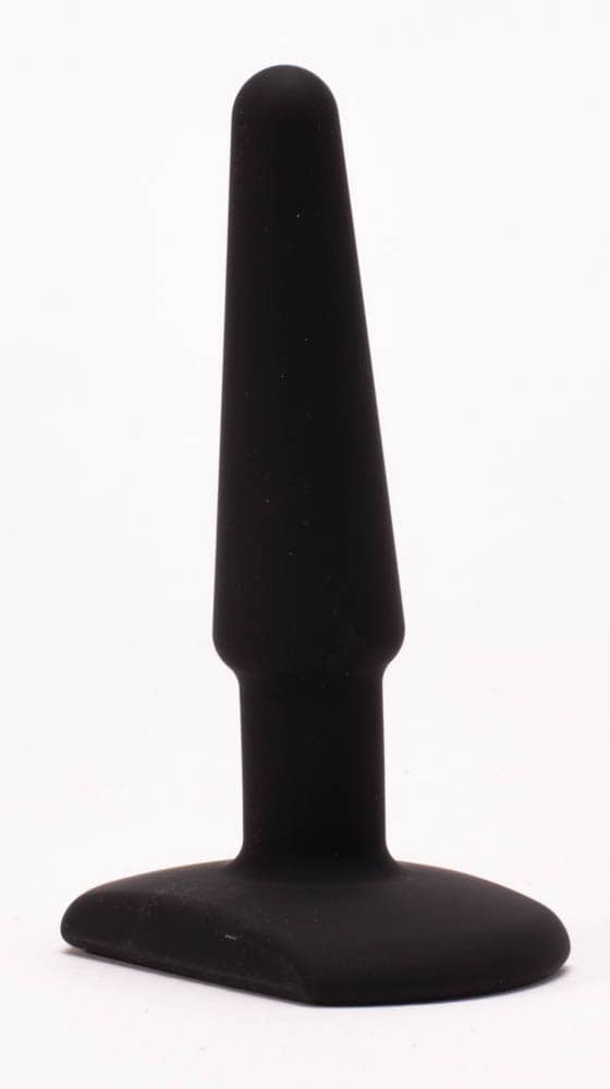 Πρωκτική Σφήνα 11 εκ - Silicone Bute Plug 4 inch Μαύρο