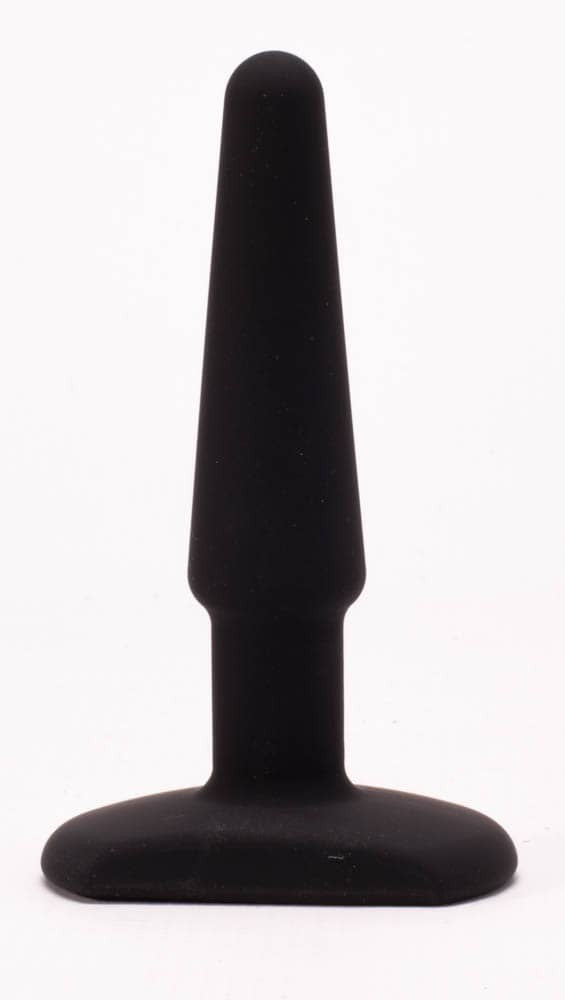 Πρωκτική Σφήνα 11 εκ - Silicone Bute Plug 4 inch Μαύρο