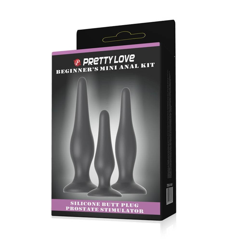 Πρωκτικό Set (3 Mεγεθών) - Pretty Love Mini Anal Kit