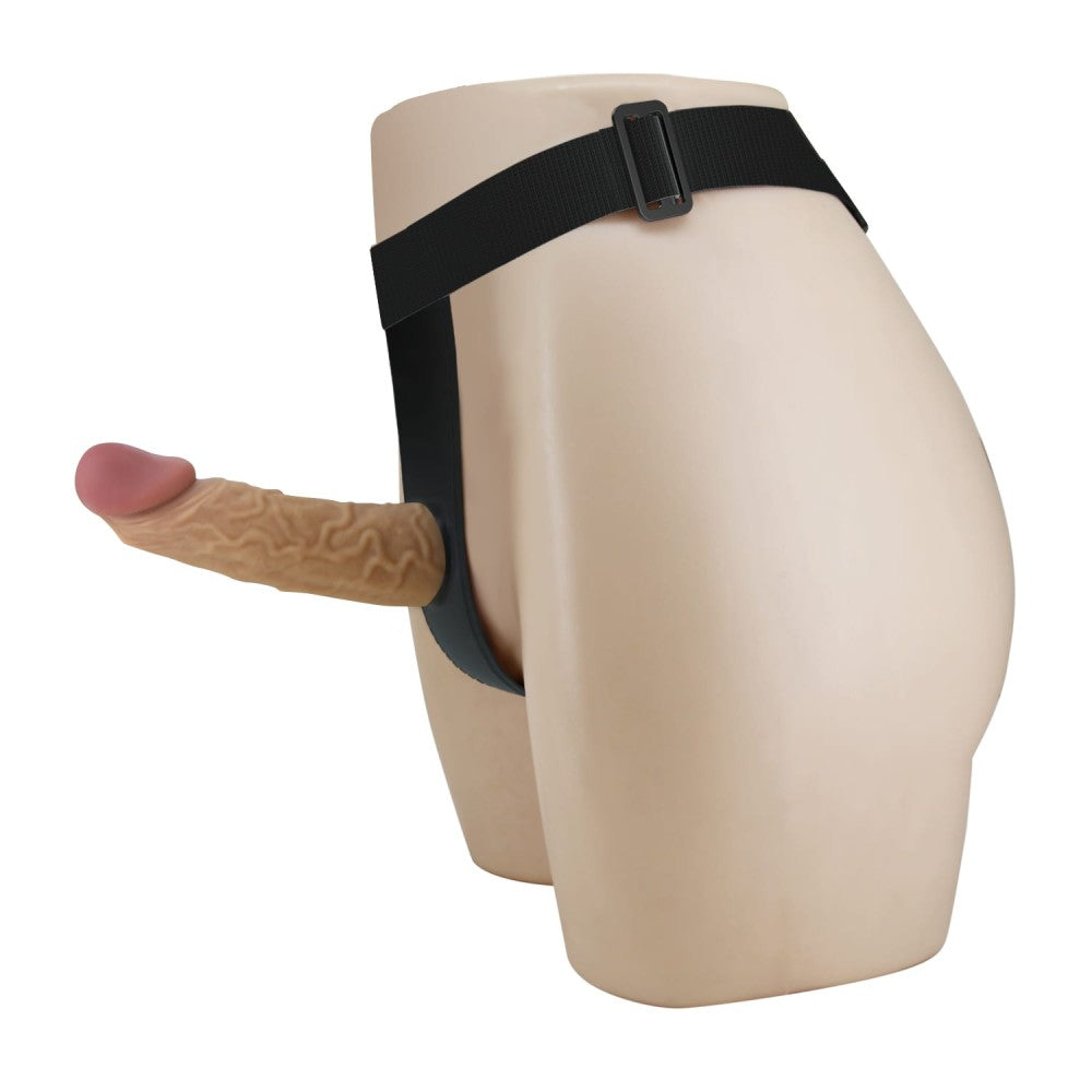 Ρεαλιστικό Strap-On Dildo 17,5 εκ - Pretty Love Houston Harness Briefs
