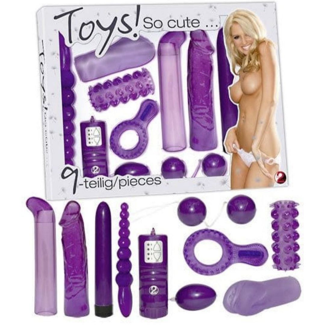 Σετ Ερωτικών Παιχνιδιών - Lila Vibrator Set