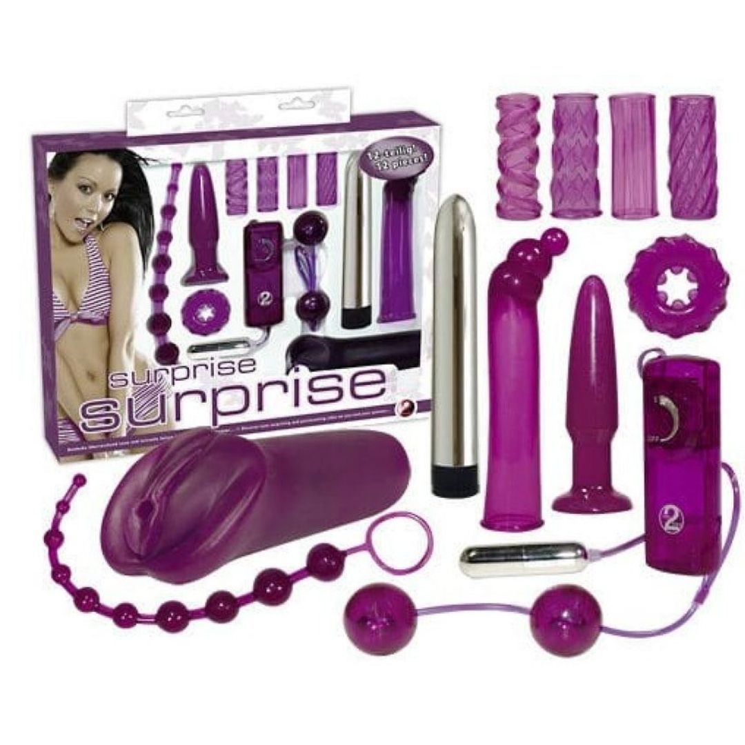 Set Eρωτικών Παιχνιδιών (11 Τεμάχια) - Surprise Toy Set