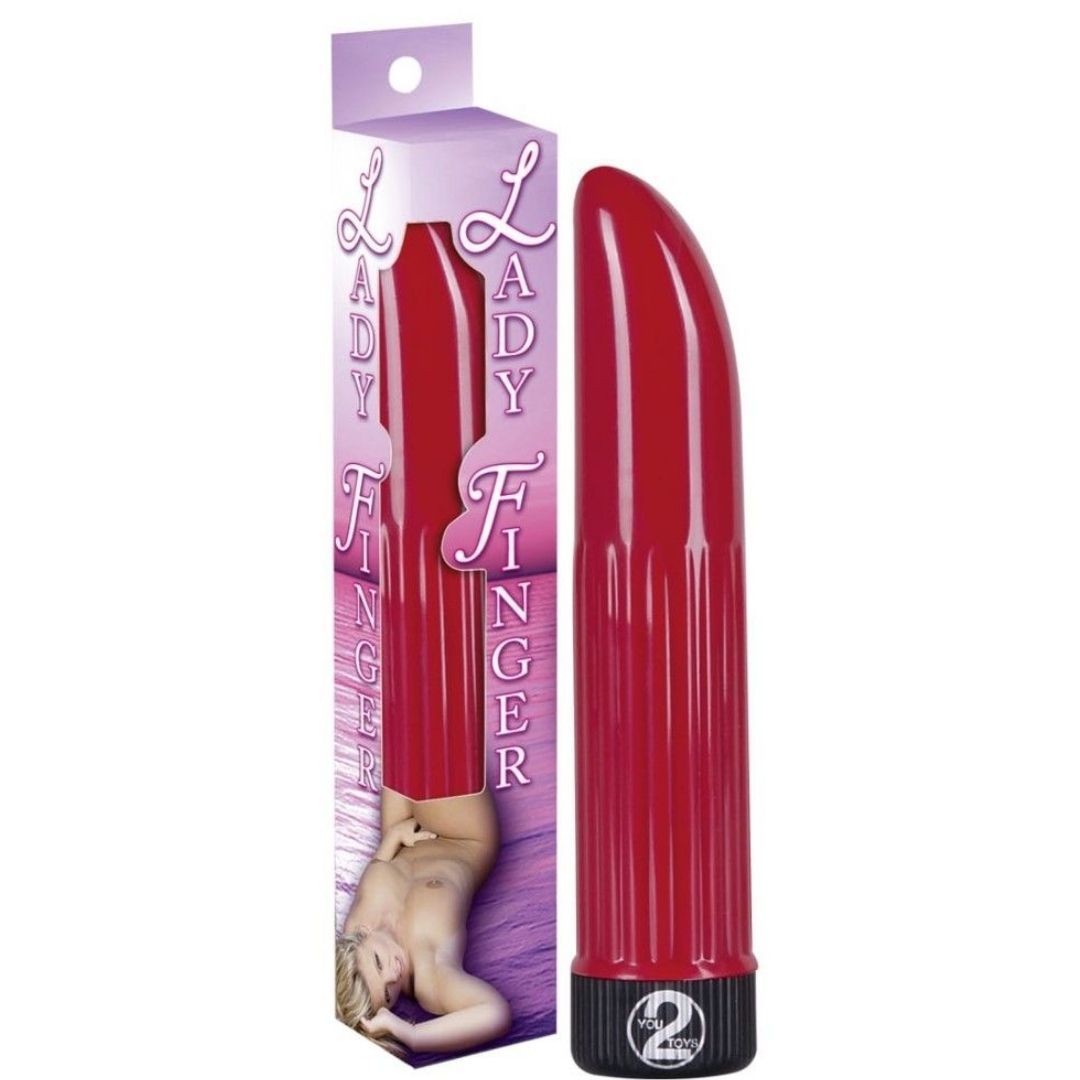 Κλασσικός Δονητής - Ladyfinger Red