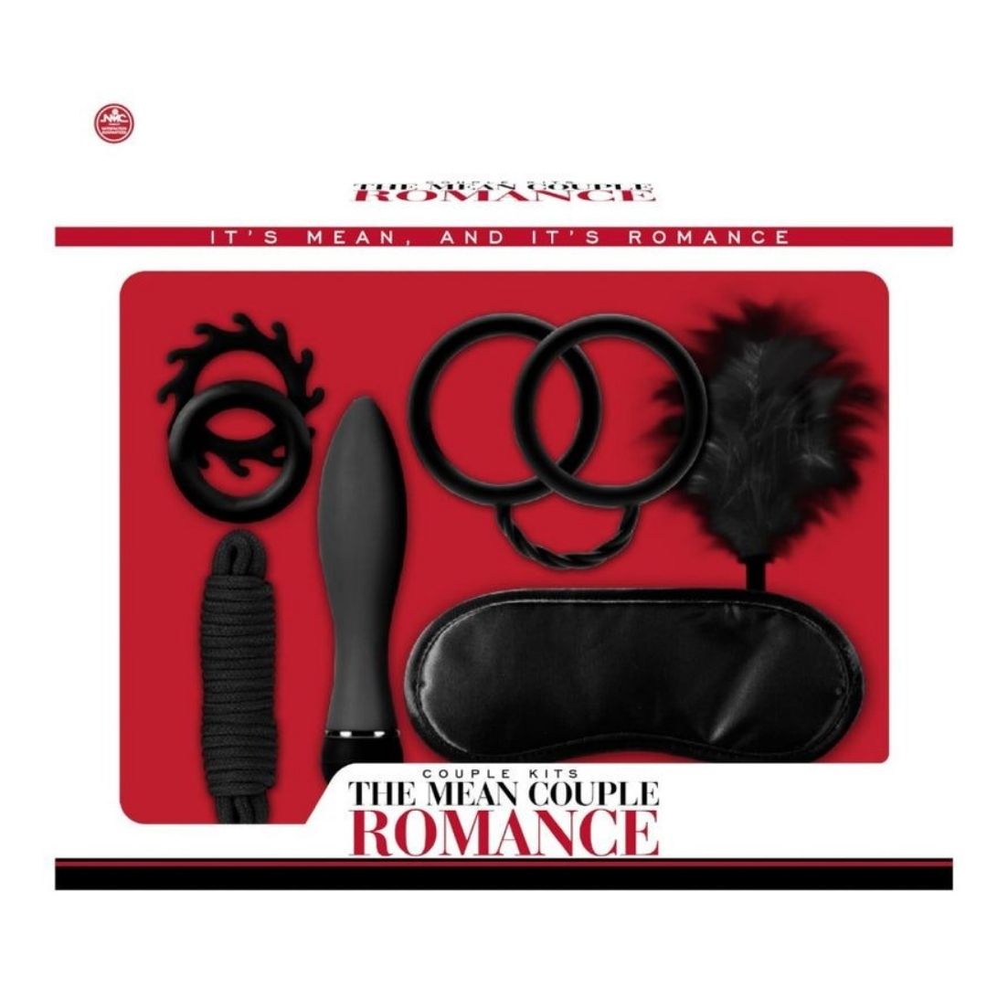 Σετ Ερωτικών Παιχνιδιών - THE MEAN COUPLE ROMANCE BLACK II