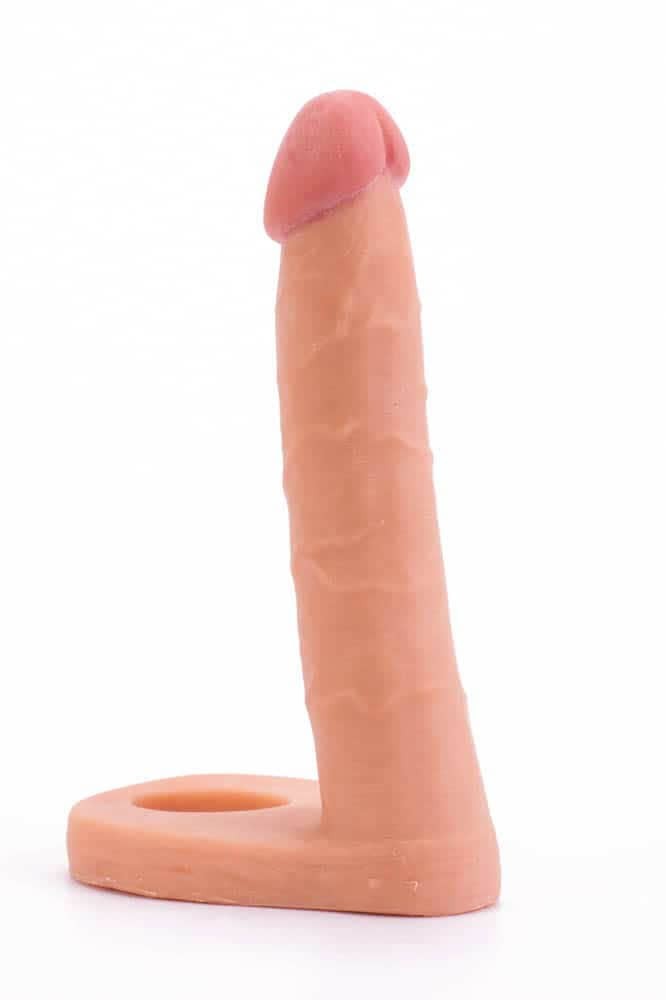 Ρεαλιστικό Dildo Με Λουράκι 15,8 εκ - The Ultra Soft Double #2