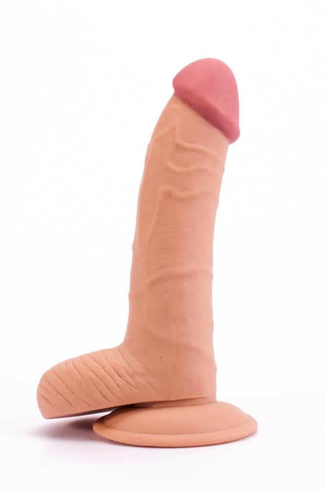 Ρεαλιστικό Dildo Με Βεντούζα 22,3 εκ - 8.8" The Ultra Soft Dude 5