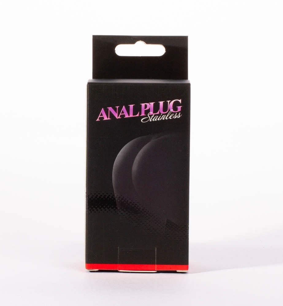 Πρωκτική Σφήνα Ανοξείδωτη - Stainless Anal Plug Small