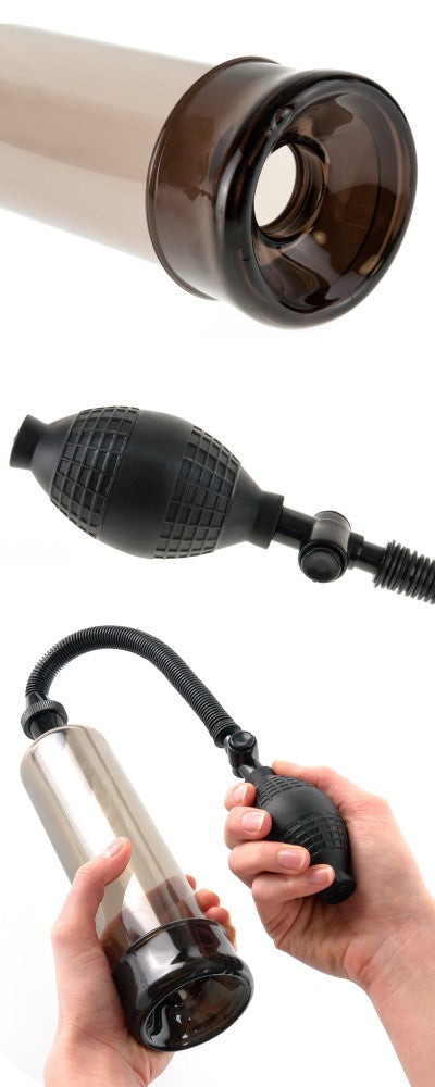 Τρόμπα Πέους - Pump Worx Beginner's Power Pump Smoke Μαύρο