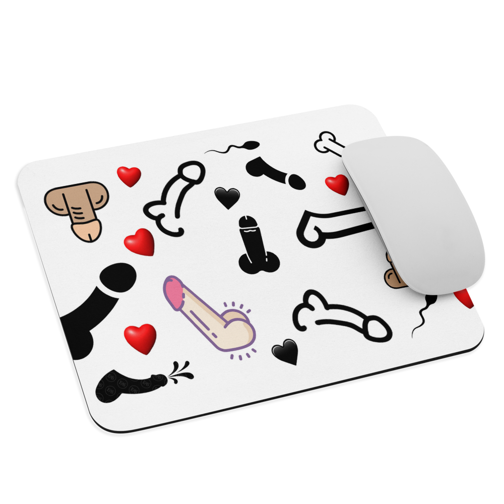 Mousepad - Dicks & Hearts