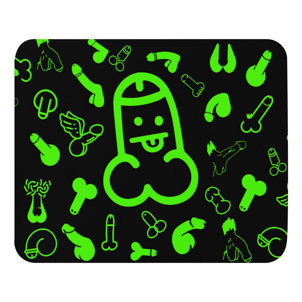 Mousepad - Green Dicks
