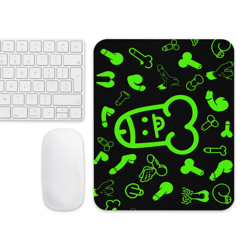 Mousepad - Green Dicks