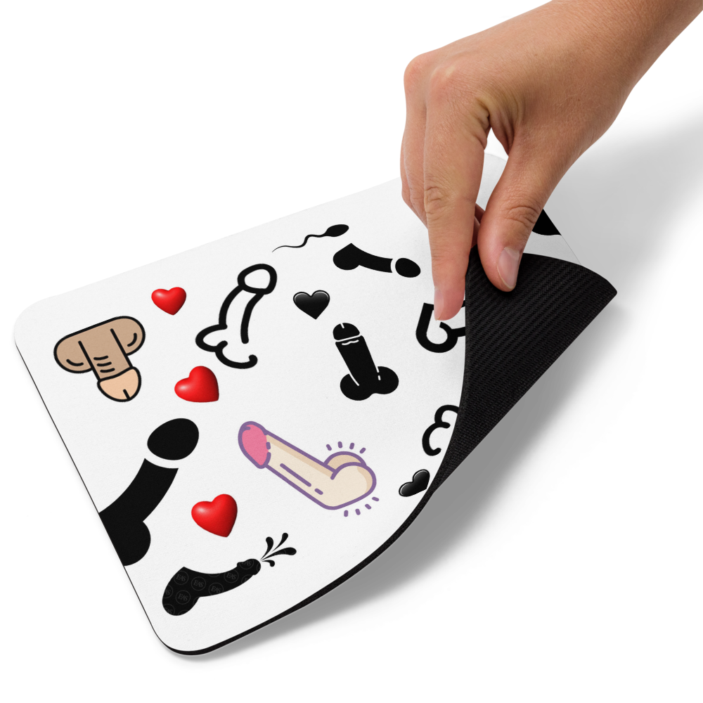 Mousepad - Dicks & Hearts
