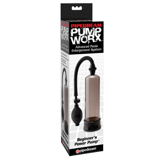 Τρόμπα Πέους - Pump Worx Beginner's Power Pump Smoke Μαύρο