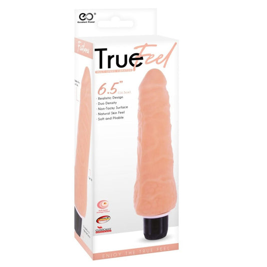 Ρεαλιστικός Δονητής 16,5 εκ - True Feel TPR Vibrator II