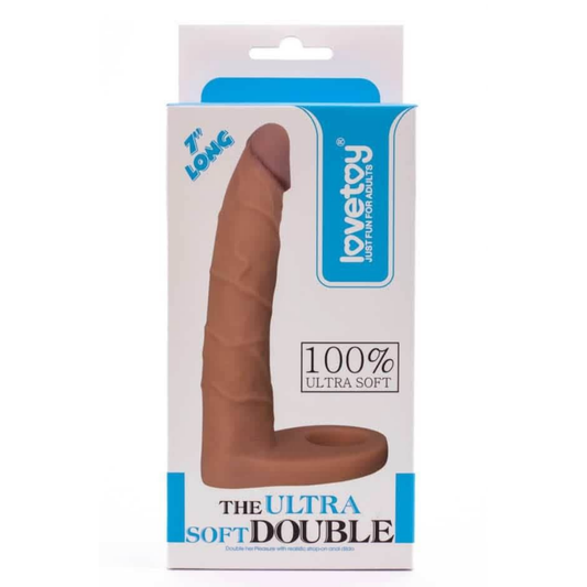 Ρεαλιστικό Dildo 17,8 εκ - 7" The Ultra Soft Double 3