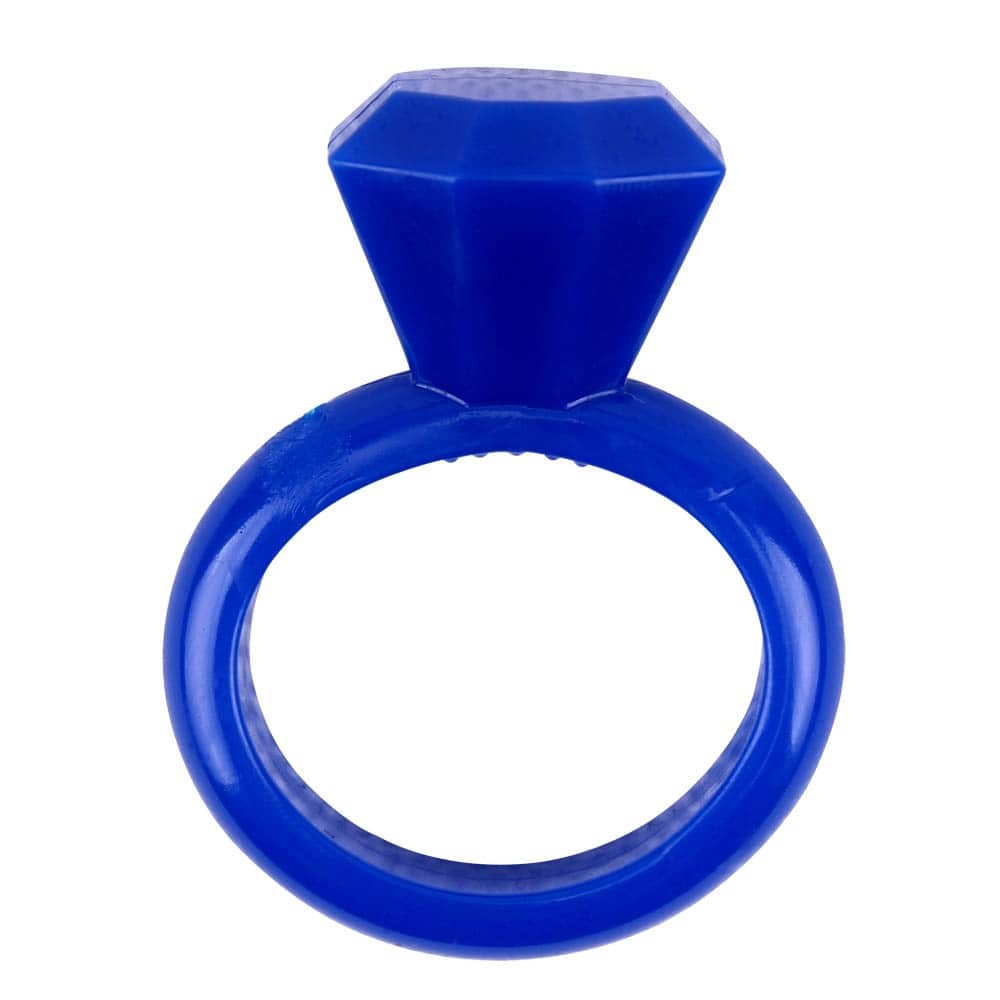 Δαχτυλίδι Πέους Διαμάντι Μπλε - Diamond Cock Ring Blue