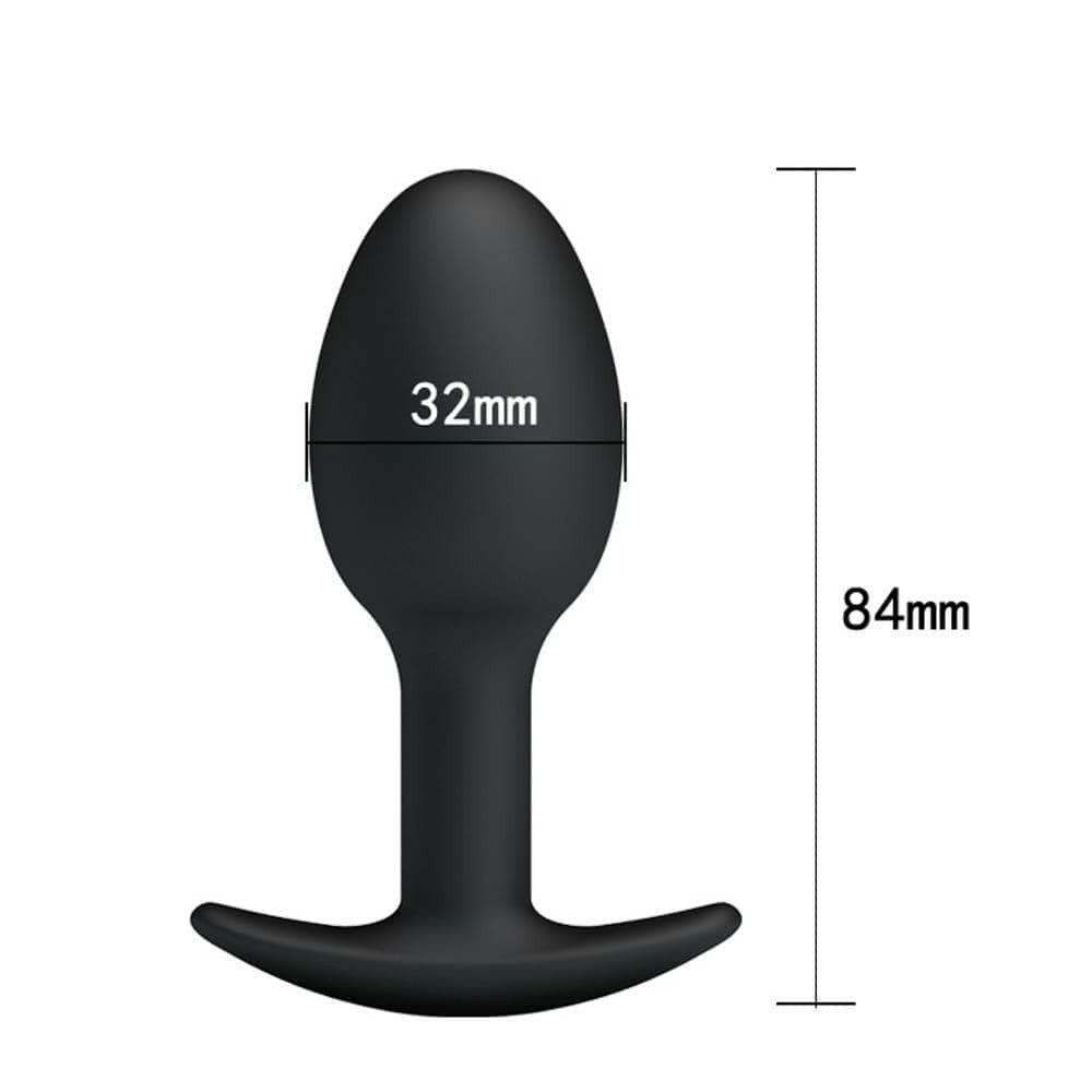 Πρωκτική Σφήνα - Pretty Love Heavy Balls Silicone Butt Plug 1