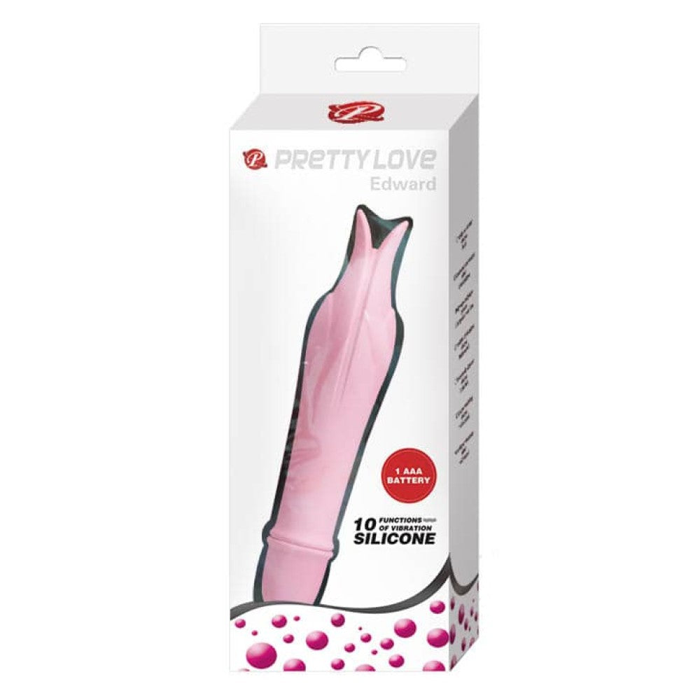 Δονητής Dolphin 14,5 εκ - Pretty Love Edward Baby Pink