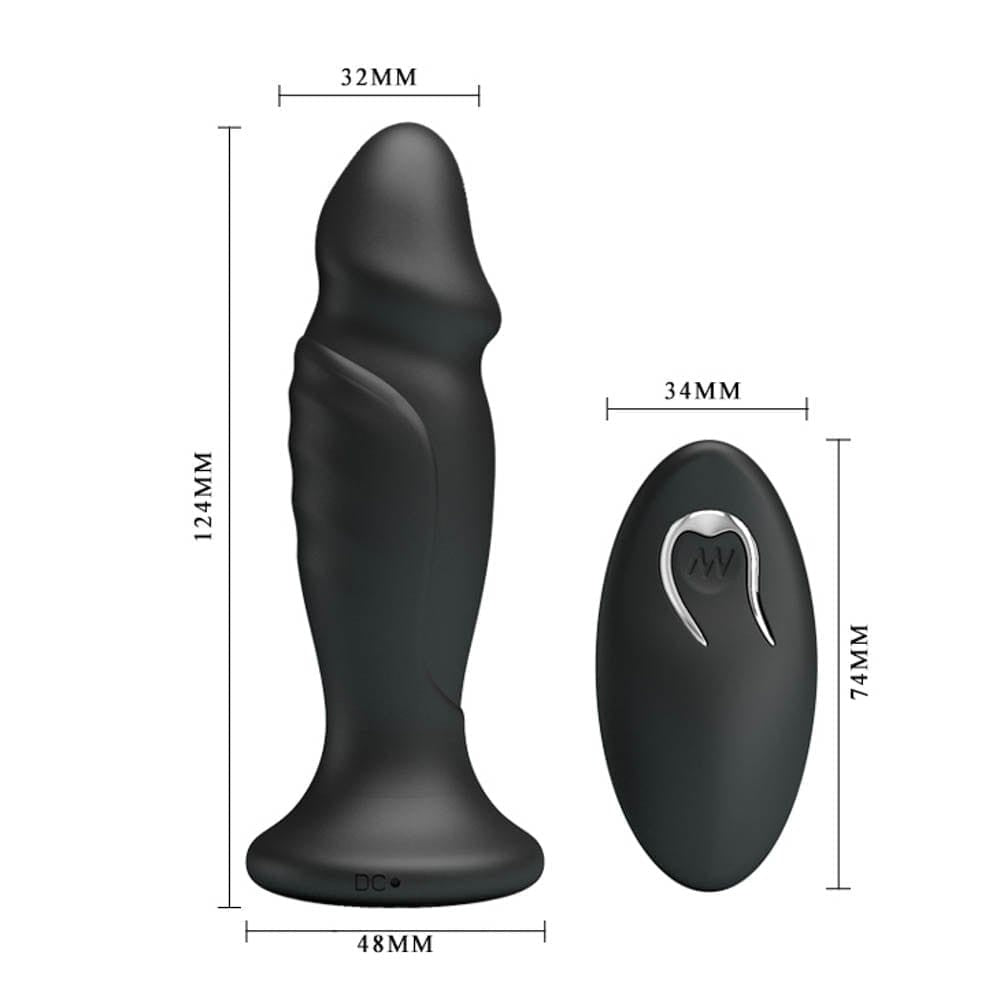 Πρωκτική Σφήνα Με Τηλεχειριστήριο - Mr. Play Super Power Anal Plug I