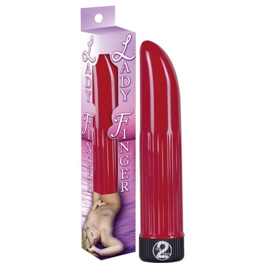 Κλασσικός Δονητής - Ladyfinger Red