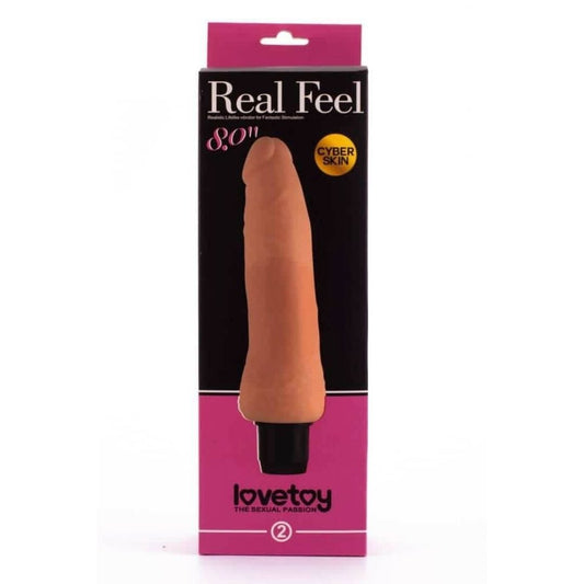Ρεαλιστικός Δονητής - Real Feel Cyberskin Vibrator #3