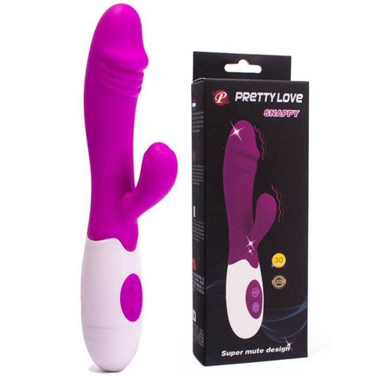 Δονητής Rabbit - Pretty Love Snappy Purple