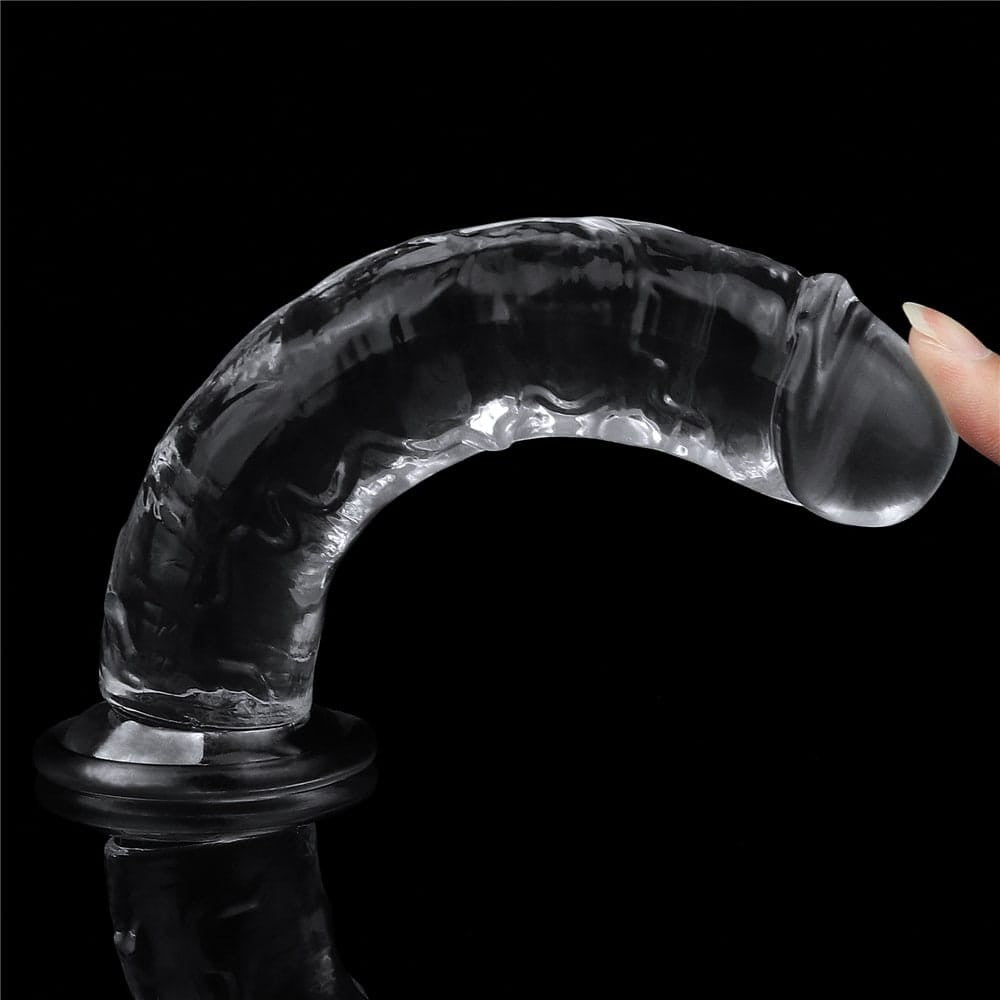 Διάφανο Dildo 18 εκ - Flawless Clear Dildo