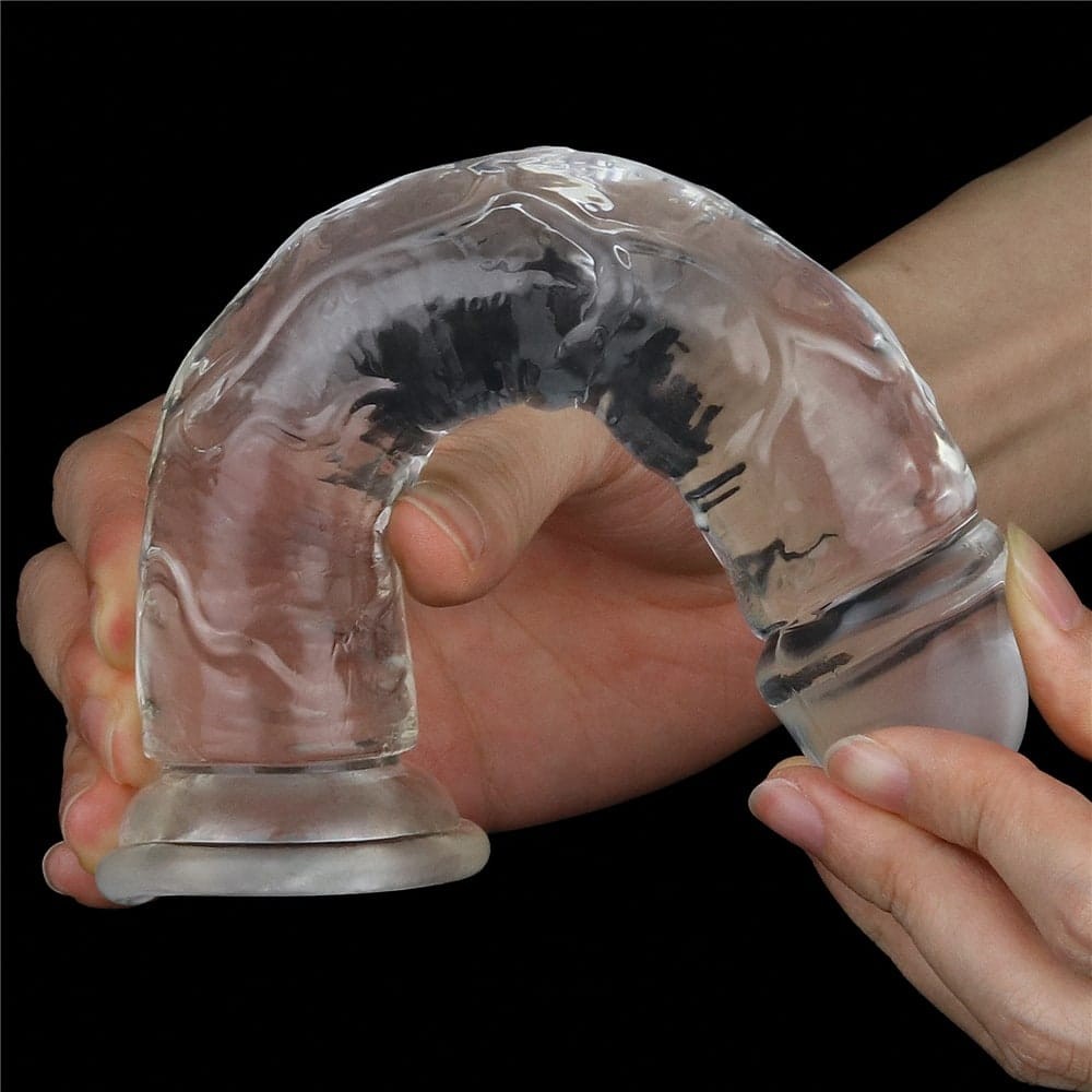 Διάφανο Dildo 18 εκ - Flawless Clear Dildo