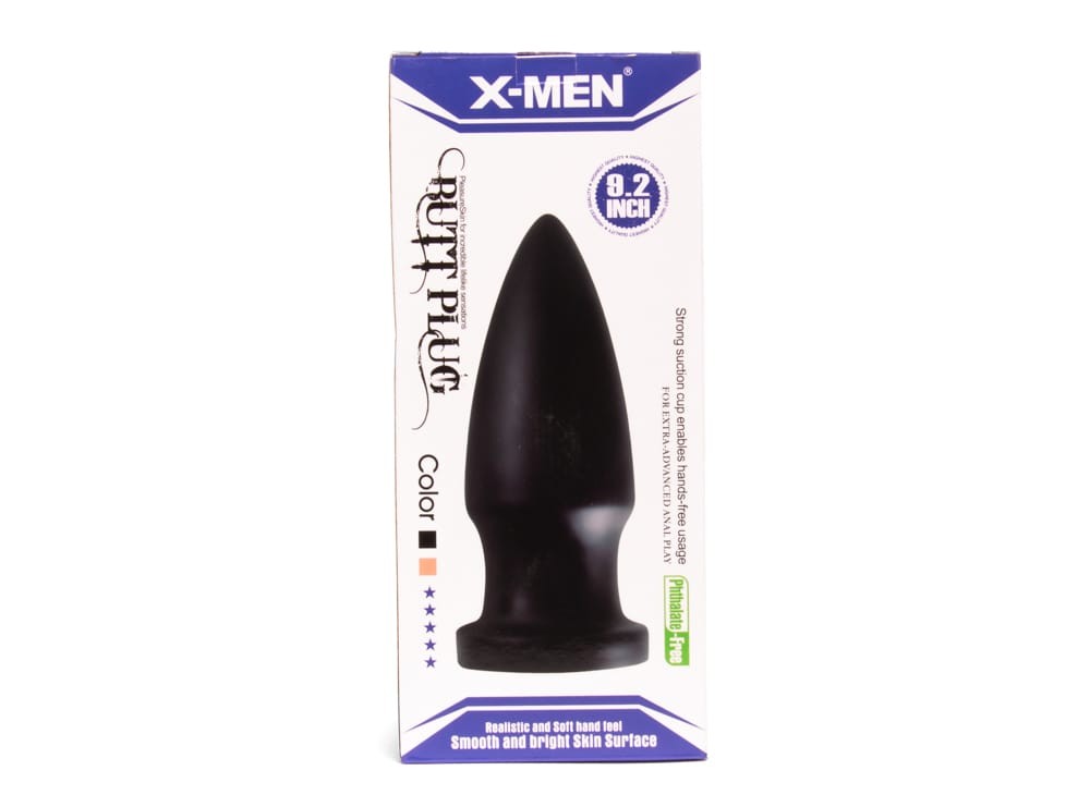 Πρωκτική Σφήνα 23 εκ - X-MEN Butt Plug Black
