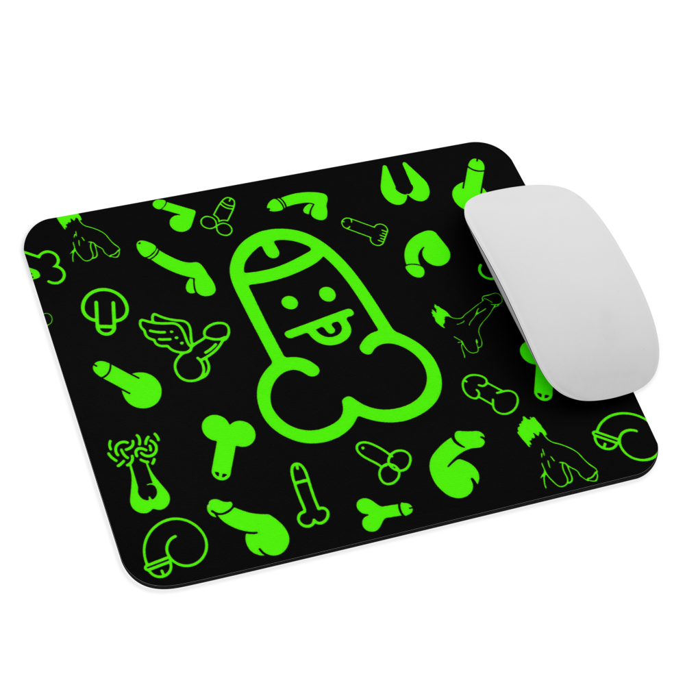 Mousepad - Green Dicks