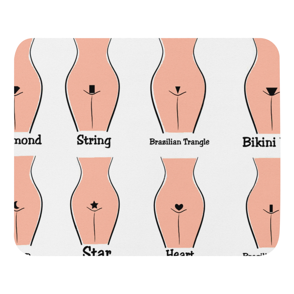 Mousepad - Pubic Hair Styles